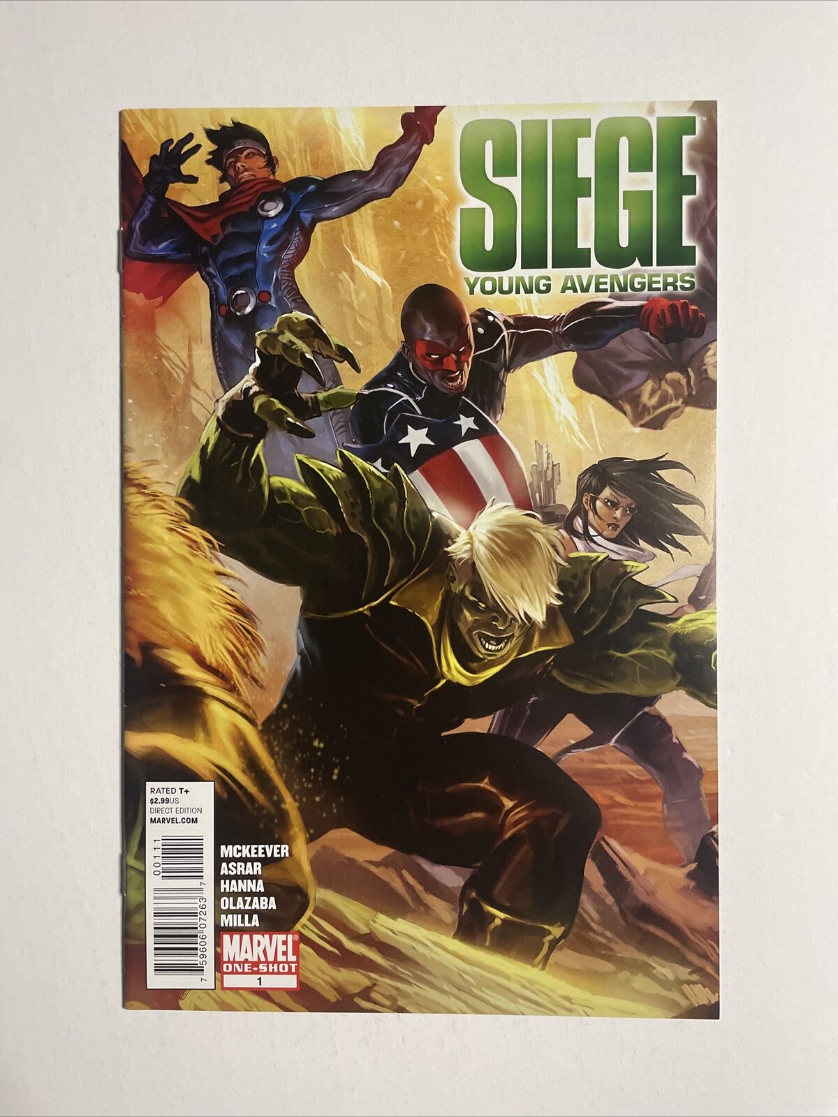 Siege: Young Avengers #1 (2010) 9.4 NM Marvel High Grade Comic Book One-Shot