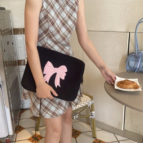 Große Kapazität Laptop-Hülle Stoßfest Tablet-Schutz beutel Laptop-Handtasche