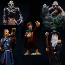 choose: 30 diff. Lord of the Rings collectibles figurines handpainted miniatures