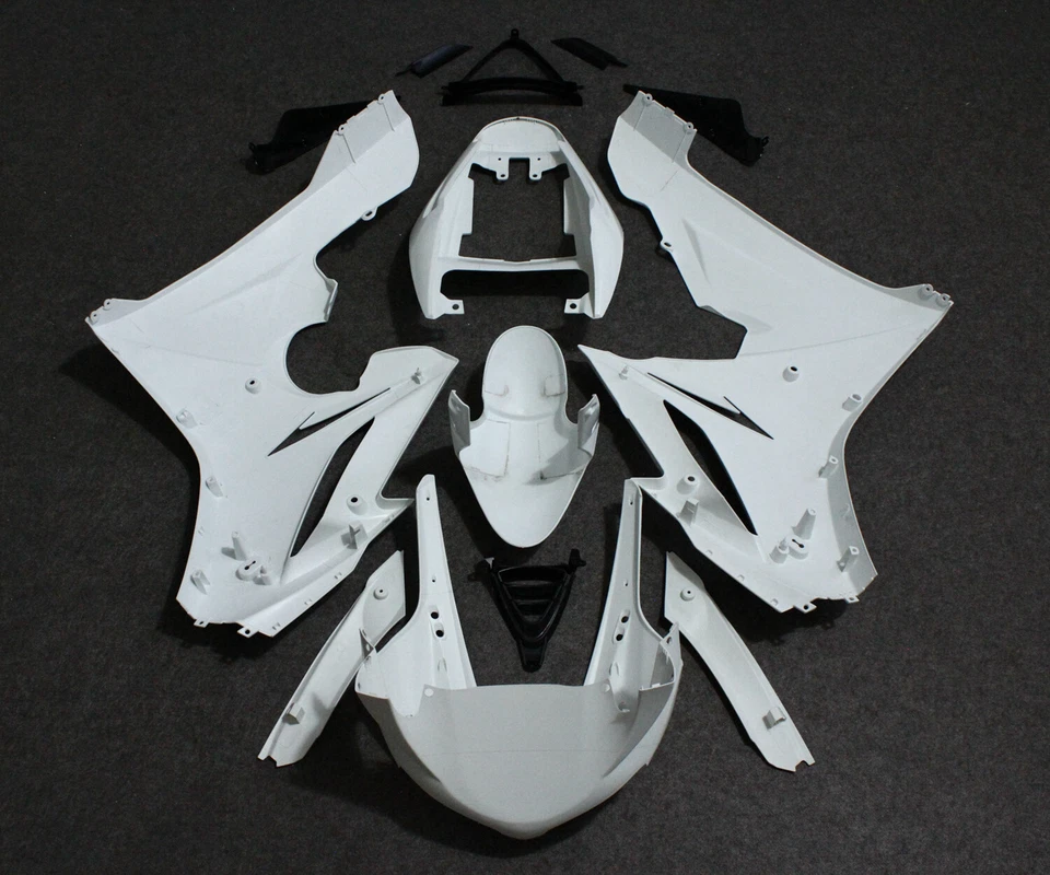 For Triumph Daytona 675 2009-2012 Unpainted Injection Fairing Bodywork Kit +Bolt - Image 4 of 4
