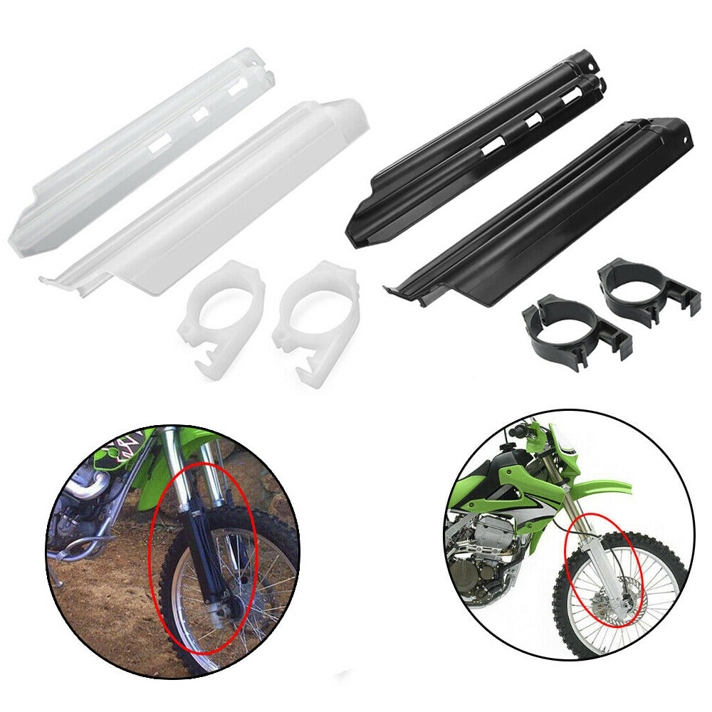 Pair Front Fork Guard Protectors For Kawasaki KLX250R (94-96) & KLX300R (97-05) – NiceCNC Plastic