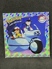 POK�MON STICKERS SERIES 1 (1999) PIKACHU AND ASH PR14