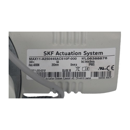 SKF MAX11-250-0018 MAX11-A25044AC510F-000 Actuation System New NMP - Picture 2 of 6