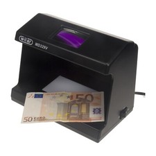 Rilevatore di banconote false, carte di credito e francobolli  con luce UV wood
