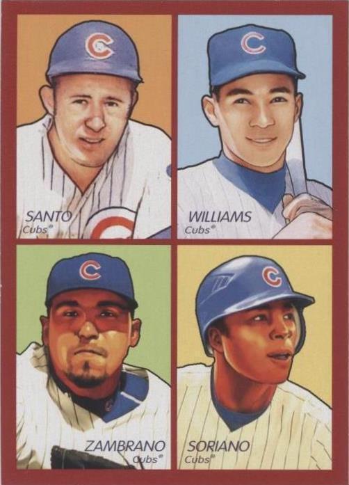 2009 Upper Deck Goudey - Alfonso Soriano Billy Williams Carlos Zambrano #35-17 - 1 of 1