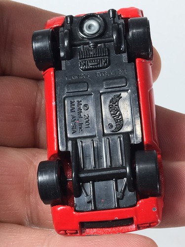 Hot Wheels 2002 Lancia Stratos Race Car Red HW First Editions Malaysia - Picture 5 of 5