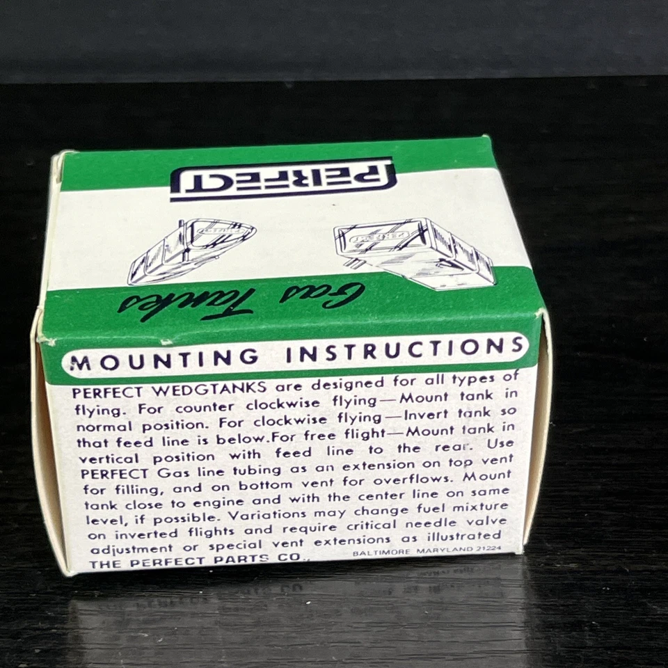 RC Remote Airplane Gas Nitro Glow Tank Perfect #22 1 1/3 Capacity - Image 2 of 4