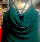 Sz 18 Dark Forest Green Prom Homecoming Bridesmaid Formal Evening Gown Dress NWT — photo 3