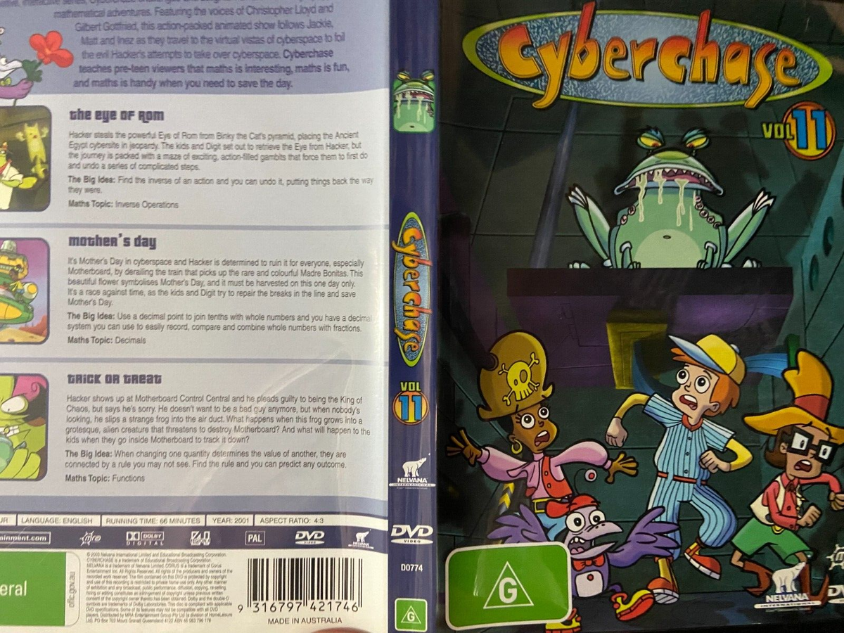 Cyber Chase Cyberchase Volume 11 region 4 DVD (animated kids