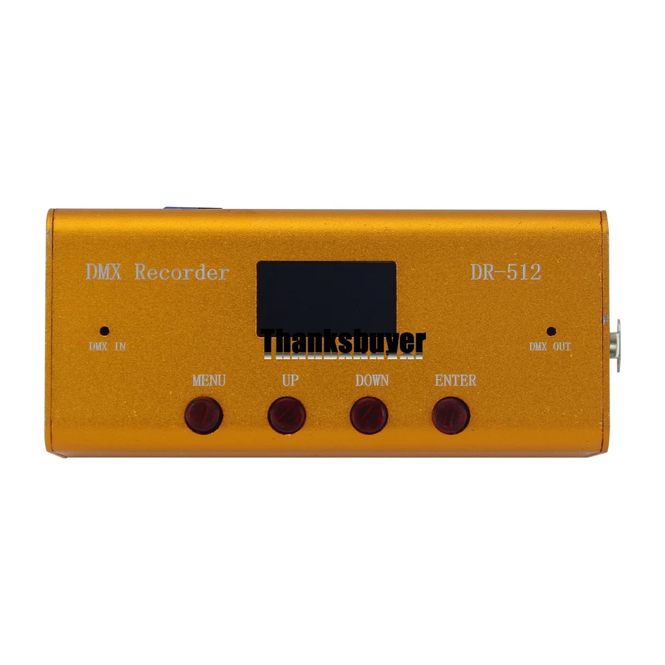 DMX Recorder512 Stage Performance 1-Ch DMX512 Input 32G Memory 255 Program - Image 2 of 4