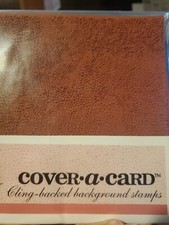 Impression Obsession Cover-a-card Cling-backed Background Stamps Textural Dots