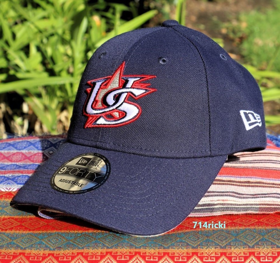 Wbc Baseball Cap 2023 WBC USA World Baseball Classic Adjustable Hat New Era 9FORTY | eBay
