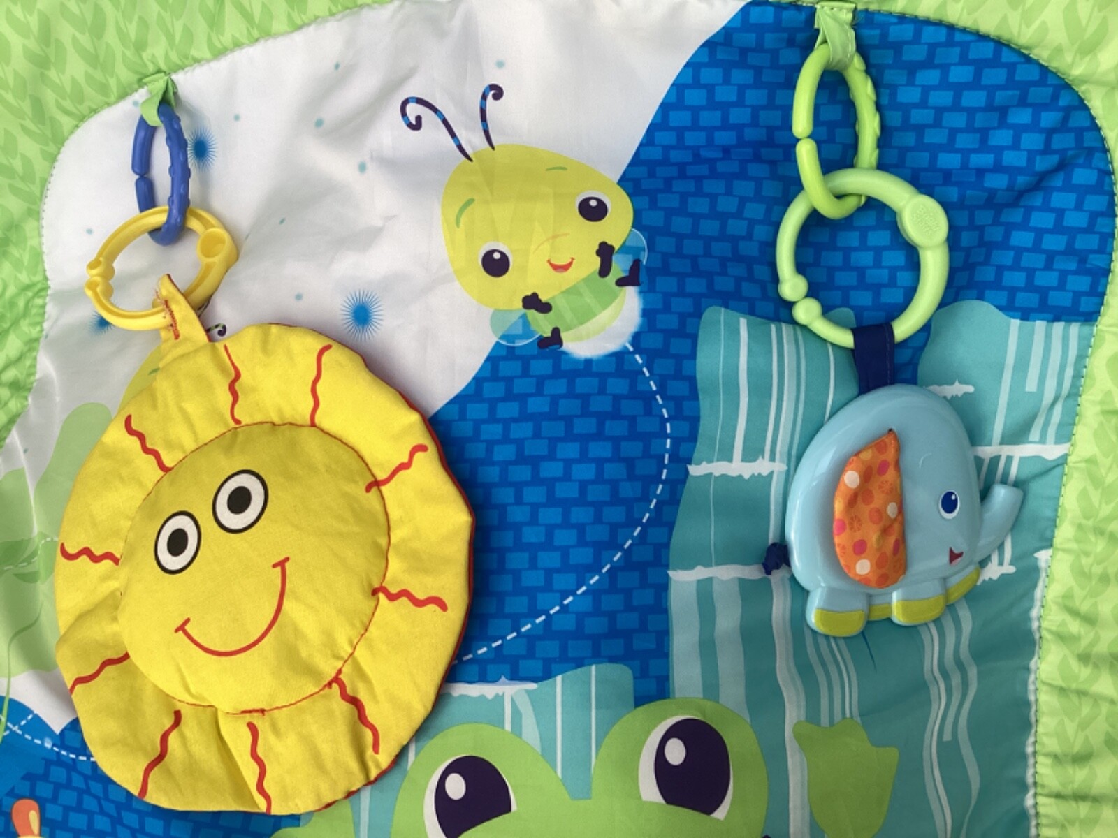 Bright Starts Babies Play Mat Garden Theme Length 85cm x Width 62cm