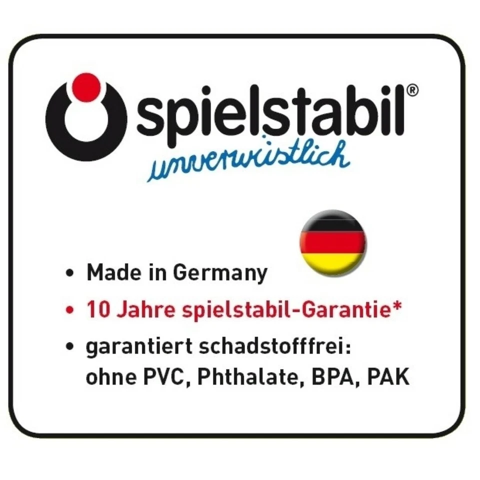 Spielstabil 7201 Eimer groß classic rot 2,5l  Sandkasten Sandspielzeug Neu - Bild 2 von 2