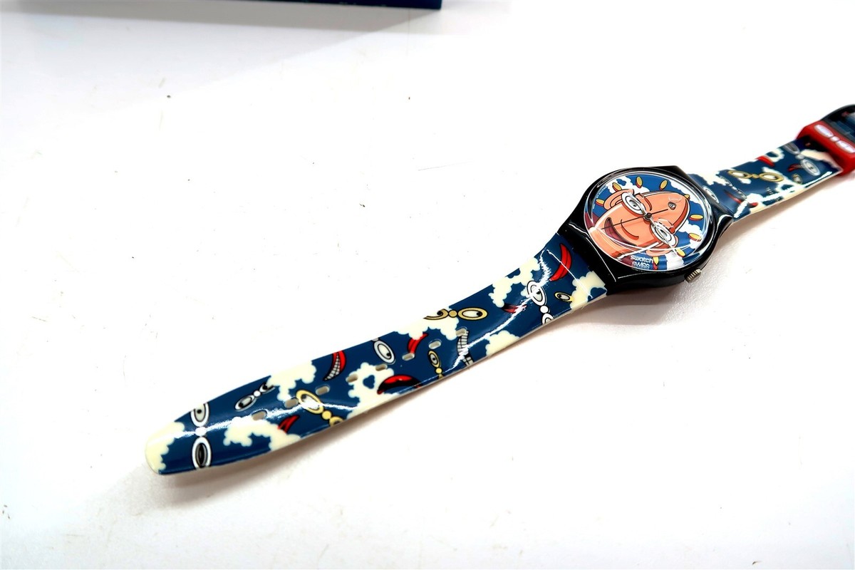 【新品】SWATCH スウォッチ GZ700 Swatch Watch LOOKA GZ700 Special Edition 1996 Box Set with