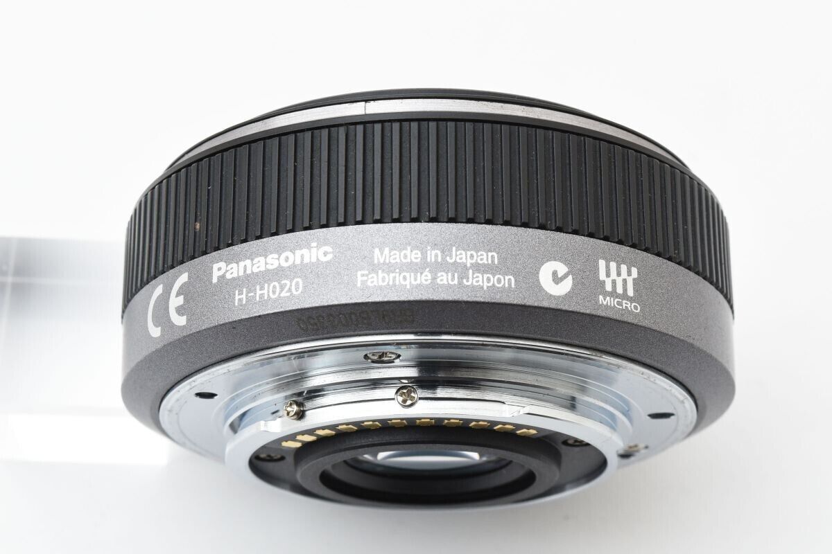 Panasonic Wide-Angle Pancake Lens Lumix G 20mm/F1.7 ASPH. H Panasonic Wide-Angle Pancake Lens Lumix G 20mm/F1.7 ASPH. H