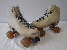 Vintage Riedell Sure-Grip Super X 6 Roller Skates Size Mens 8