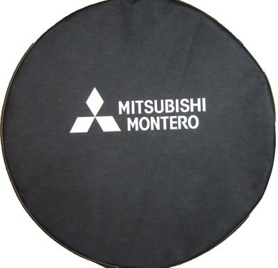 SpareCover Brawny Series Mitsubishi Montero Spare Tire Cover 31'' Black Denim NEW