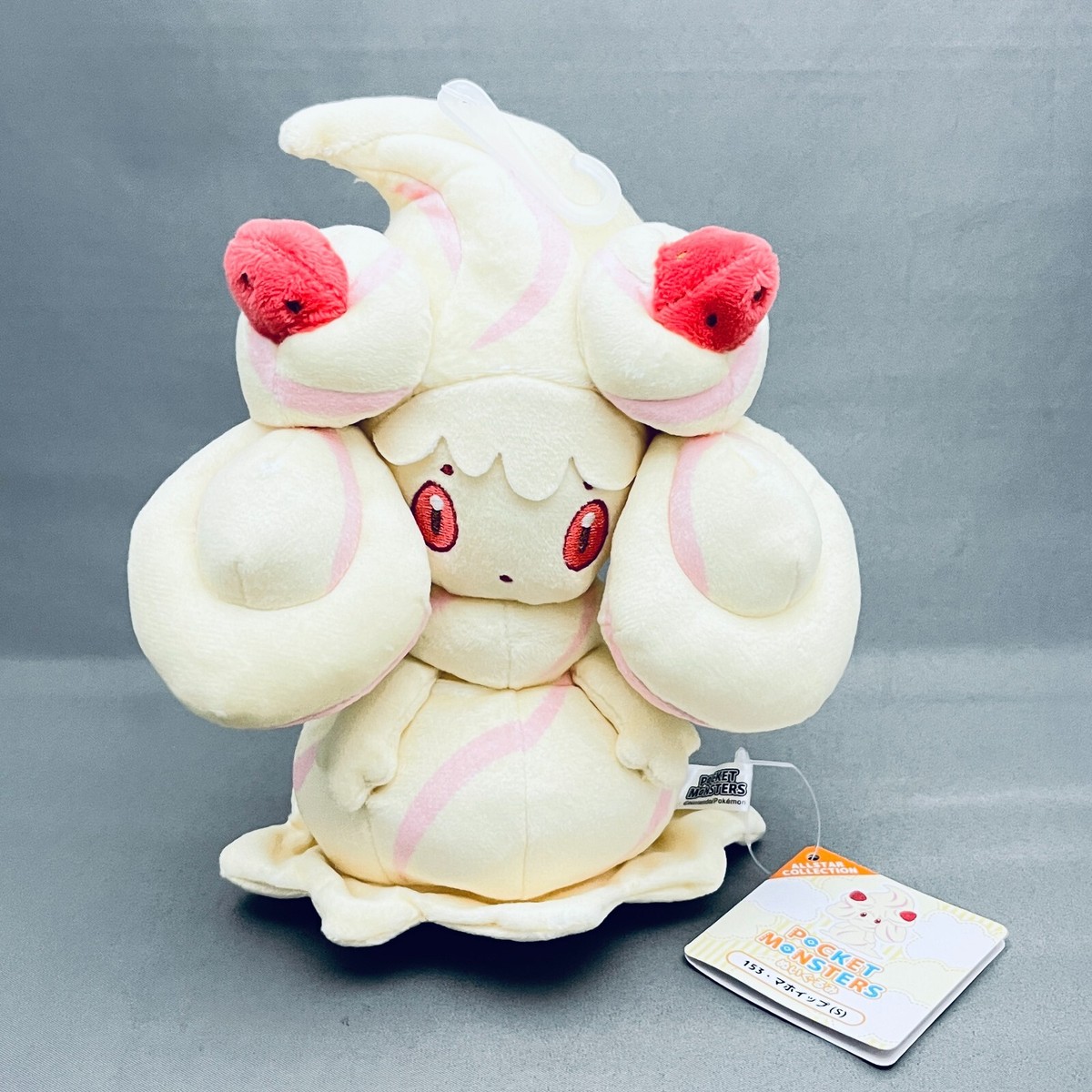 ライライ 完売品 ESMOK ele casu Allinone ホワイト SAN-EI Pokemon Alcremie All Stars Collection Plush Nintendo In