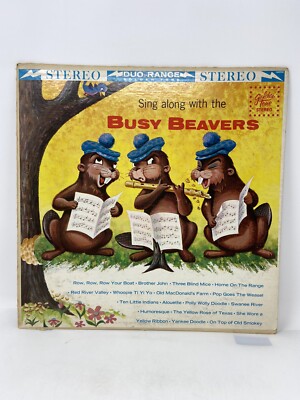Sing Along With With The Busy Beavers Golden Tone Records 14052