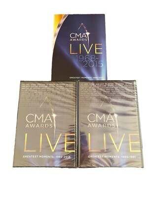 CMA Awards Live Greatest Moments: 1968-2015 DVD Brand New Sealed Time Life