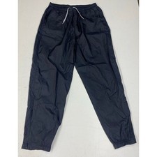 VTG Y2K Men Nike lightweight nylon drawstring windbreaker track sweatpants XXL
