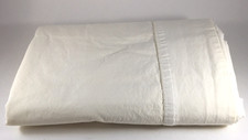 Pottery Barn King Flat Sheet 100 Cotton w 5 Organic Off-White Royalife Israel