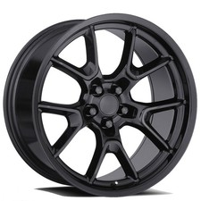 20x9.5 Dodge Anniversary Wheels Fr 66f Gloss Black Oem Replica Rims 4pcs