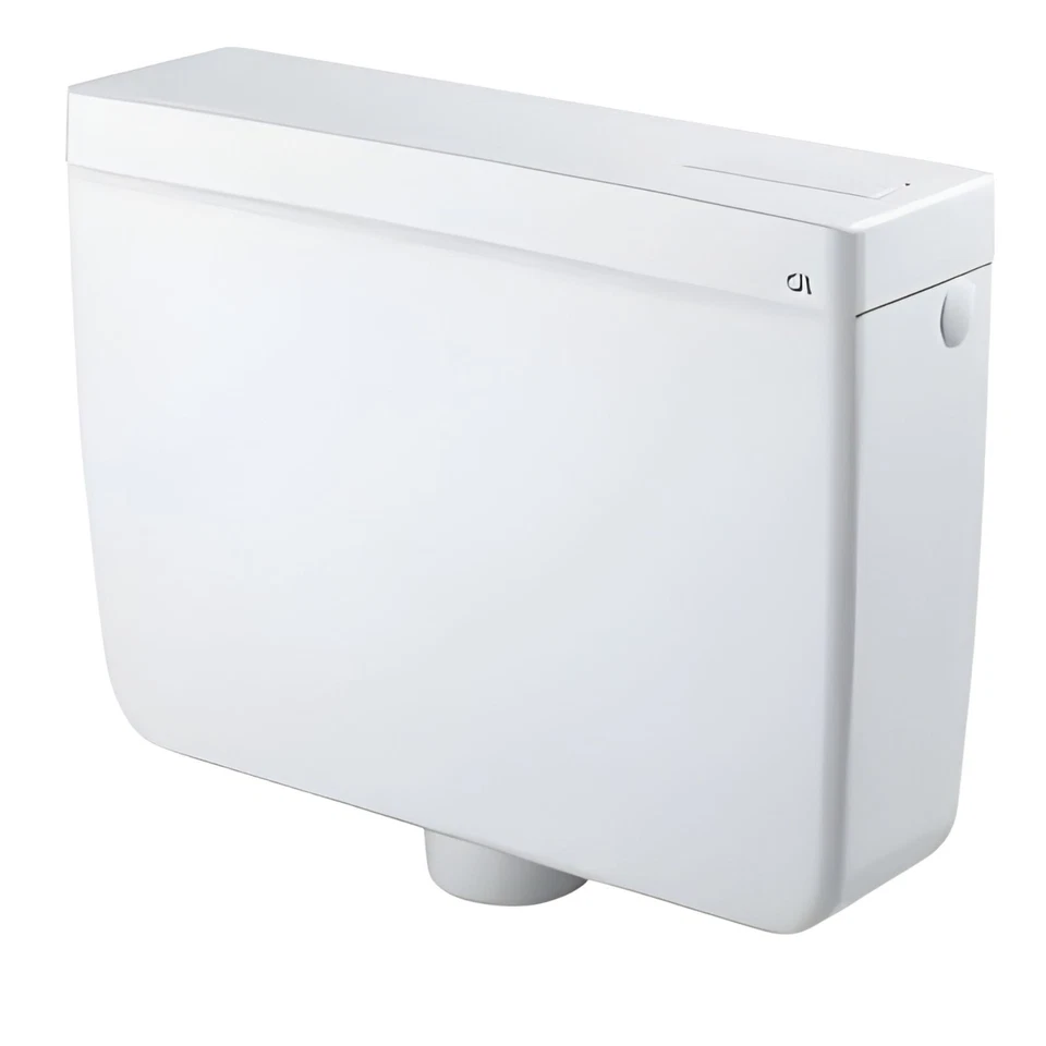 cassetta scarico per wc esterna risciacquo sciacquone vaschetta da bagno a zaino - Immagine 2 di 3