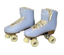 Impala Quad Skate Womens Size 10 Sky Blue / Yellow Sidewalk Rollerskates