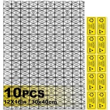 10-Pack 12 x 16 in Anti-Static ESD Bags for Motherboards and GPUs