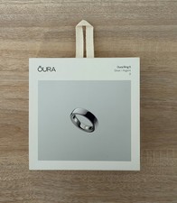 Oura Ring Gen 5 Silver, Size 9, NEW (Unsealed Box)