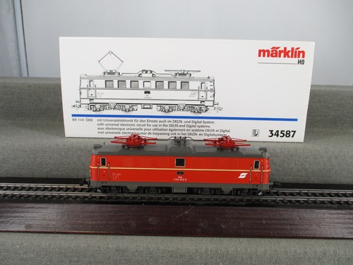 Märklin Spur H0 34587 BR 1141 der ÖBB Elektrolok rot Delta Digital in OVP | Zustand: Gebraucht