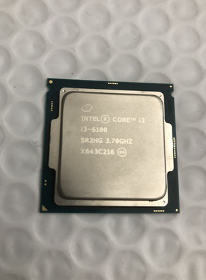 Intel core i3-6100 Processos CPU Core 2 Threads 4 Socket LGA1151 .