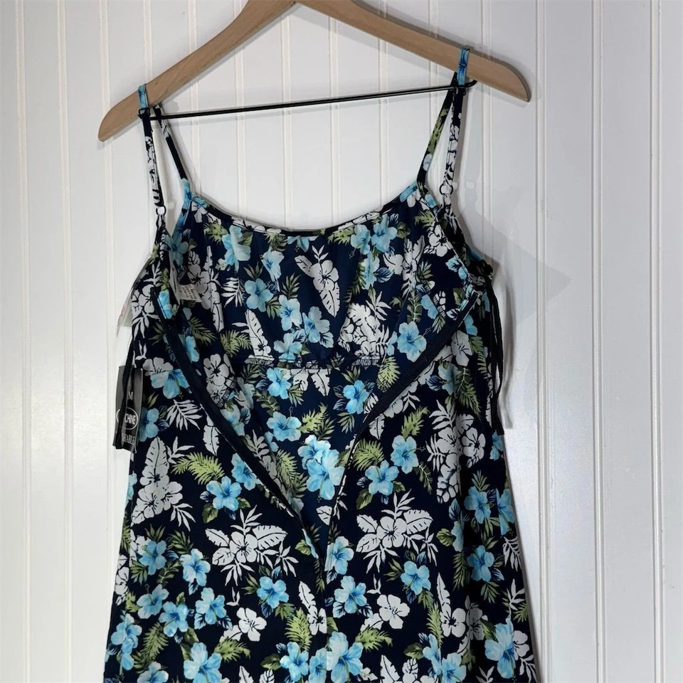 NUEVO CON ETIQUETAS DE COLECCIÓN Y2K Moda Insecto Floral Solero 8 Hawaiano Tropical Playa Coco Niña Foto 3 de 4