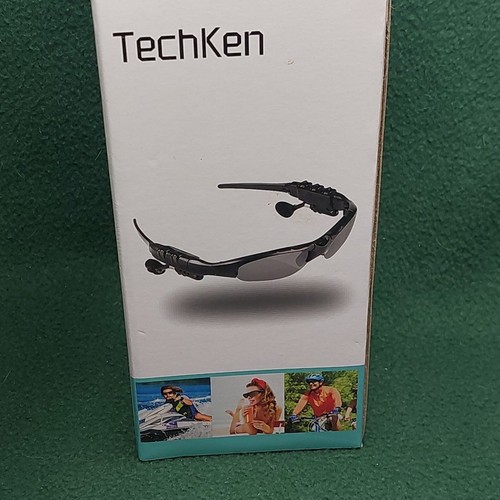 TechKen Sunglasses Headset Headphone Bluetooth Wireless Music Sunglasses Headset - Picture 2 of 14