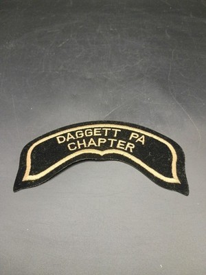 Harley Davidson HOG Daggett PA Chapter Vest 5 x 3'' Patch Pennsylvania ￼