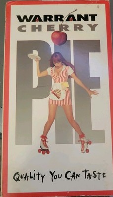 Warrant - Cherry Pie - Blood, Sweat  Beers (VHS, 1991)