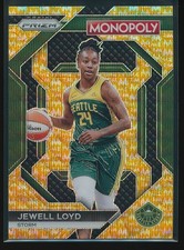 Jewell Loyd 2024 Panini Prizm Monopoly WNBA Prizm Skills Gold Prizm #WNBA24 4/10