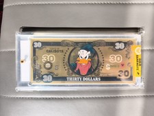 ✅ GADGET VARIANT Special GOLD BANKNOTES PK Panini Disney *Edizione Limitata*