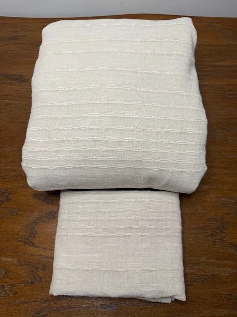 NUEVO - Funda nórdica West Elm K/CK Reese lino algodón y 1 euro simula, arena Foto 3 de 3