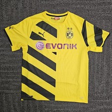 BORUSSIA DORTMUND 2014/2015 HOME FOOTBALL SHIRT JERSEY PUMA SIZE XL
