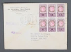 MayfairStamps Spain FDC 1966 Block Perforated Stamp First Day Cover aax_09817