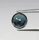 1.04ct 5.5mm VS Round Blue/Green Teal  Sapphire Heated Nigeria Gemstone — photo 2