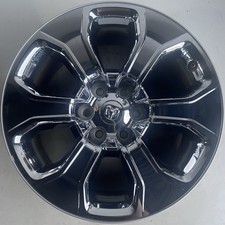 1) OEM 19-26 Dodge RAM 1500 5th Gen 20" FACTORY CHROME CLAD WHEEL RIM R20 20x9