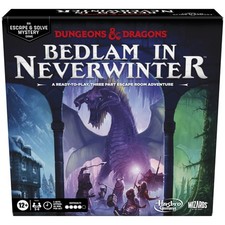 Hasbro Dungeons & Dragons Bedlam in Neverwinter Board Game Escape Room Strategy