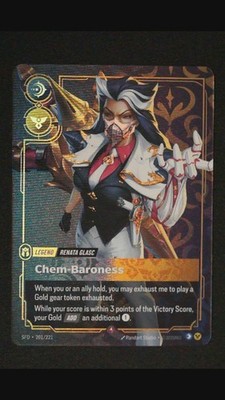 Renata Glasc, Chem-Baroness SFD 201   Riftbound Spiritforged   Rare   EN