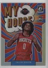 2021-22 Panini Donruss Optic My House Holo Prizm Jalen Green #17 1l2z