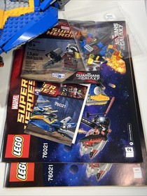 LEGO Marvel: The Milano Spaceship Rescue (76021) + Rocket Racoon pls read