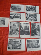 serie Carte Postale Ancienne CPA hôtel des monnaies/la frappe 1900